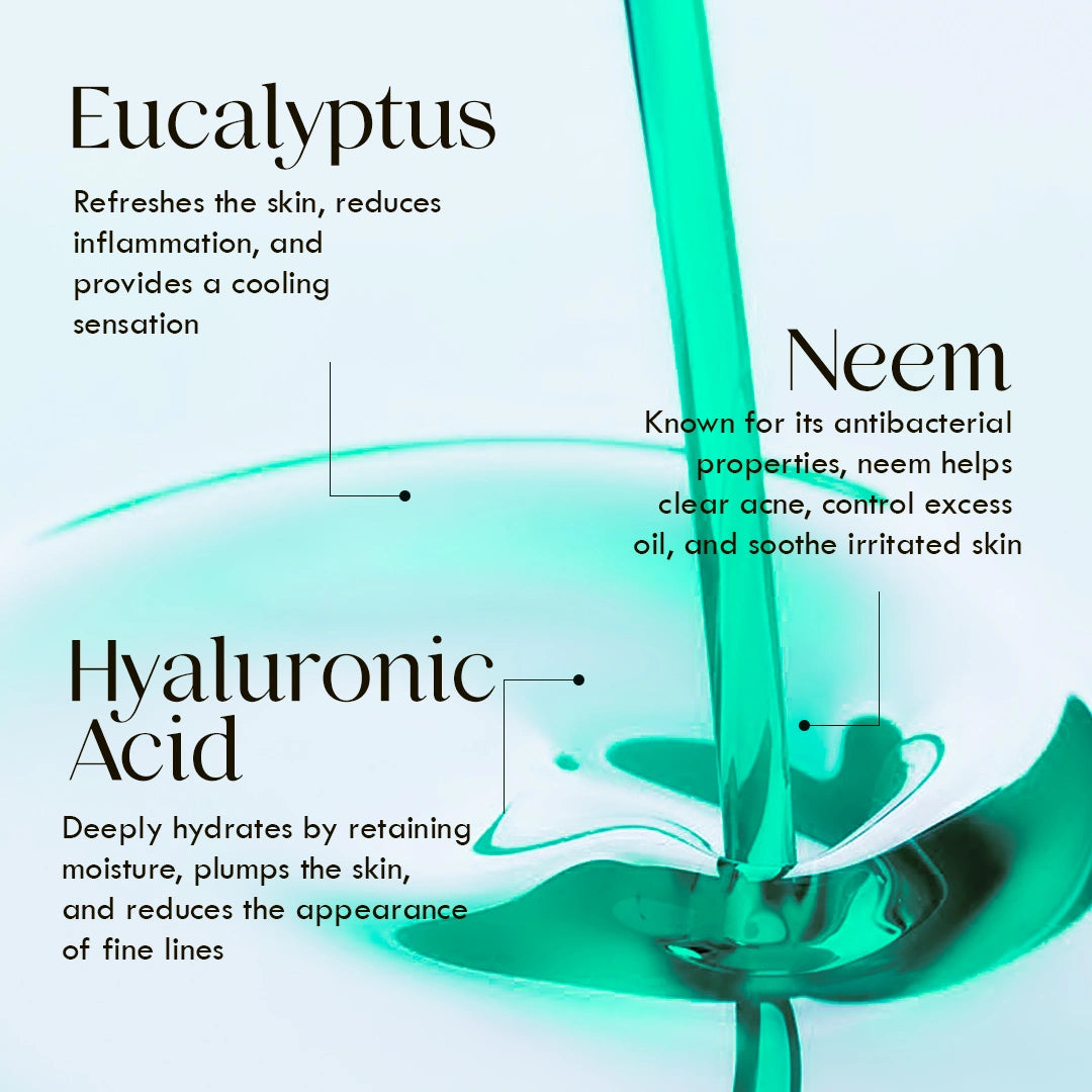 Hyaluronic Acid + Eucalyptus - Hydrating & Cooling Facial Cleanser - Take A Chill