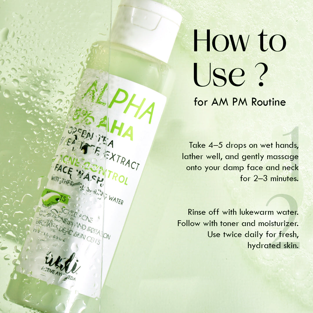 AHA-5% Acne-Control Face Wash - ALPHA