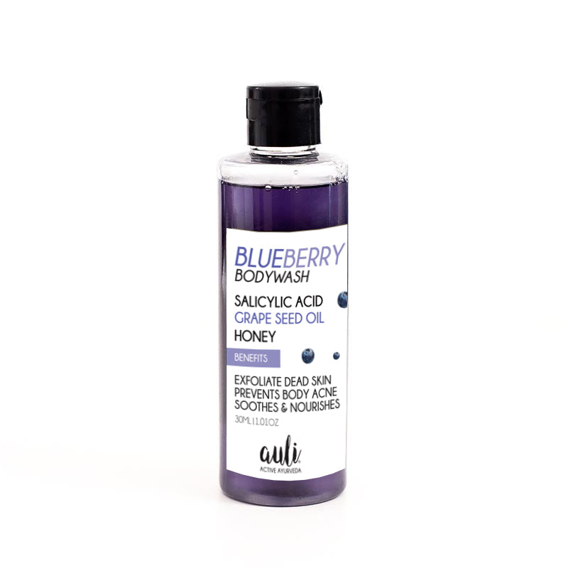 Auli Blueberry  Body Wash - 30 ML