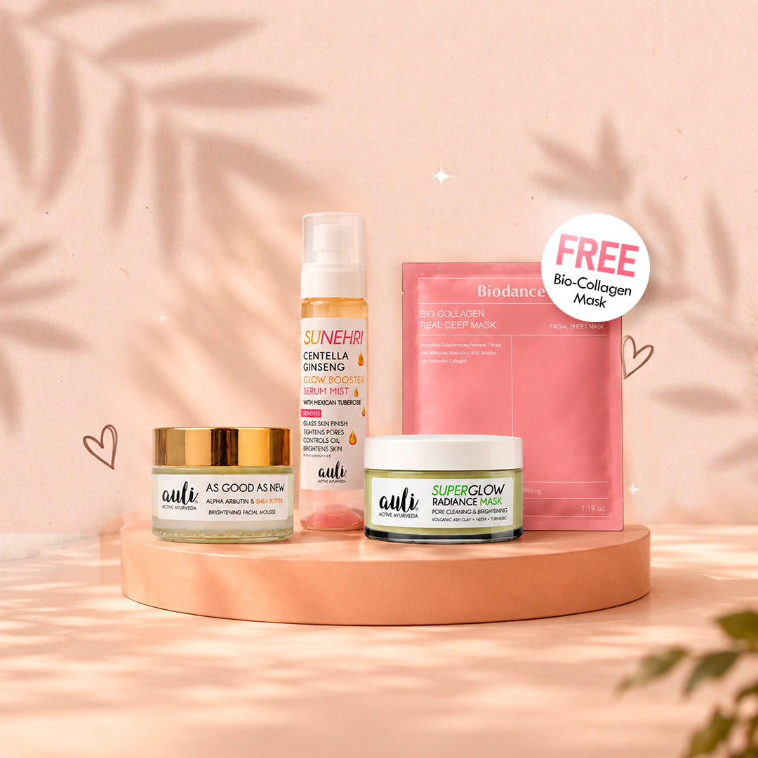 Complete Glow Ritual | Deep Clean, Hydrate & Brighten Skincare Combo