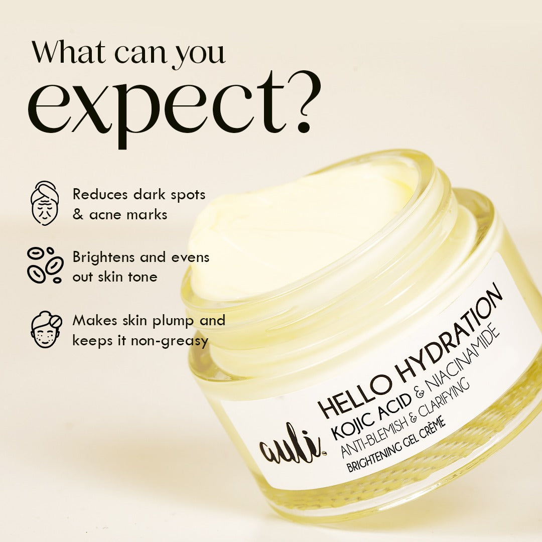 Anti-Blemish and Clarifying Brightening Gel Creme - HELLO HYDRATION