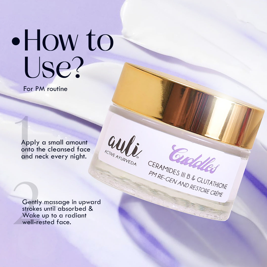 Night Cream with Ceramide IIIB & Glutathione – CUDDLES