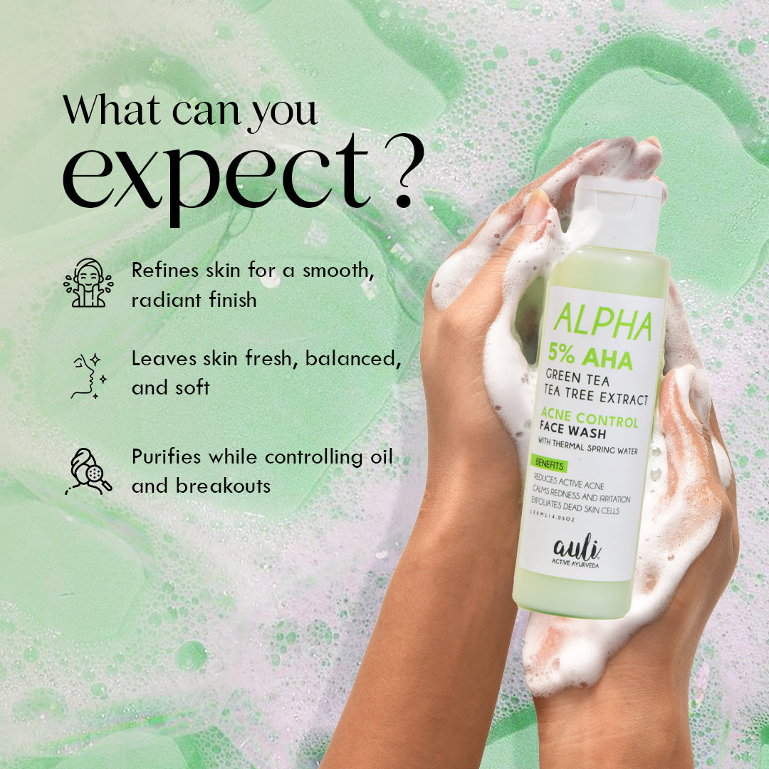 AHA-5% Acne-Control Face Wash - ALPHA