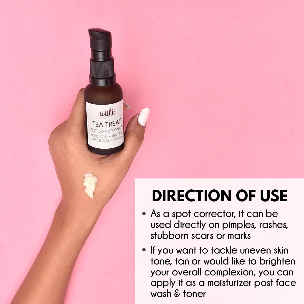 Kojic Acid + Tea Tree Spot Correction Gel - TEA TREAT