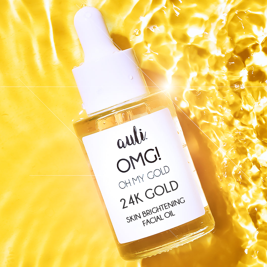 24K Gold Flakes Facial Oil - OMG
