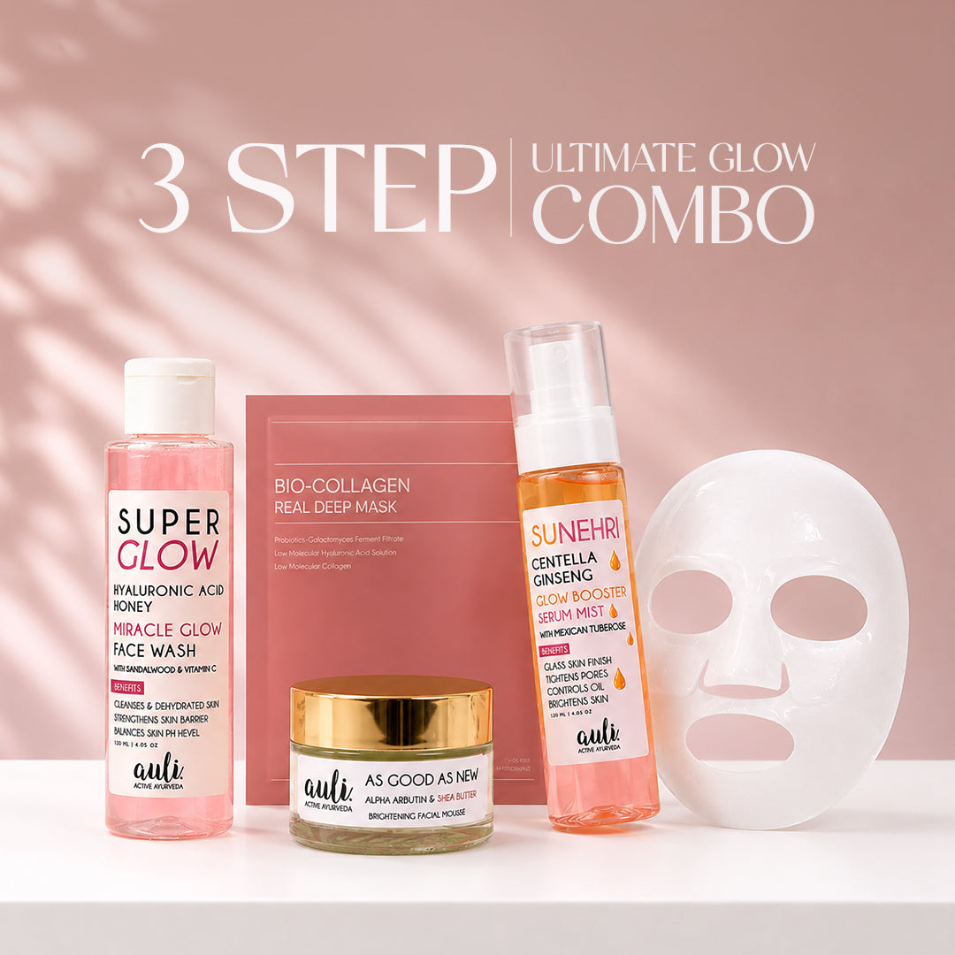 3-Step Ultimate Glow Combo | Vitamin C, Centella &amp; Alpha Arbutin