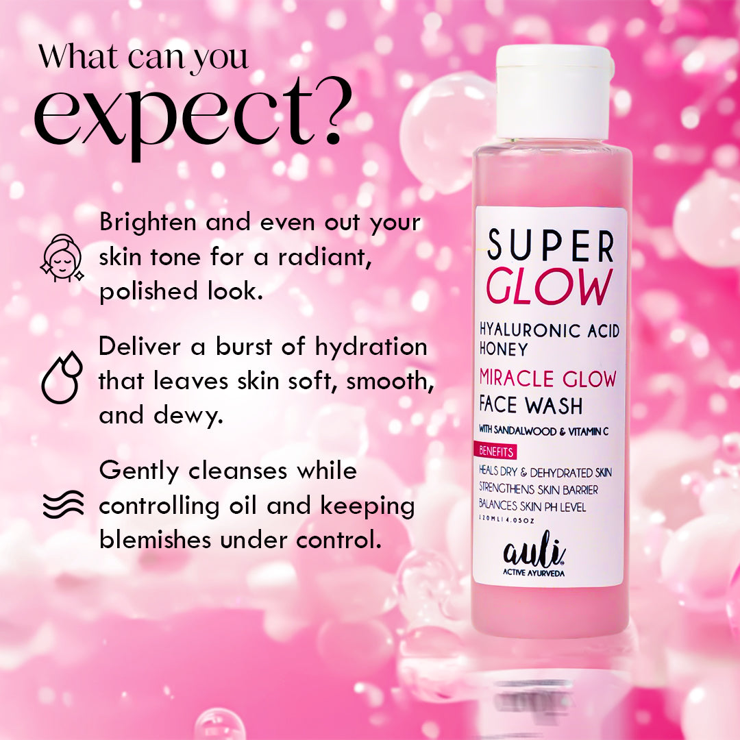 Hyaluronic Acid Nourishing Facewash - SUPER GLOW