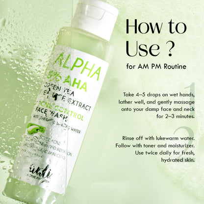 AHA-5% Acne-Control Face Wash - ALPHA