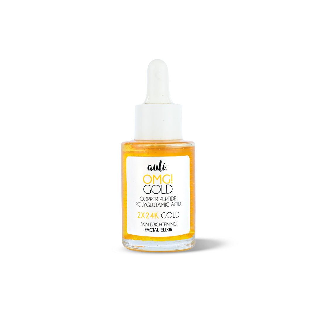 24K Gold Flakes Facial Oil - OMG! GOLD