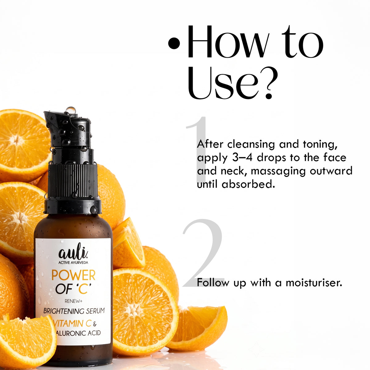 Vitamin-C Skin-Brightening Serum - POWER OF C