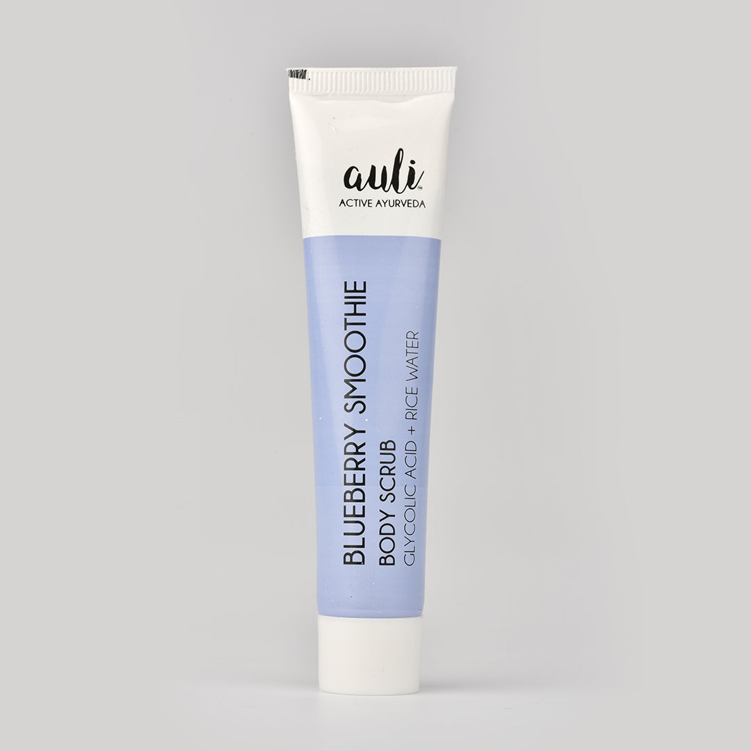 Auli Blueberry Smoothie Body Scrub - 30 ML