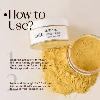 Neem Repair Face Mask - UNMASK