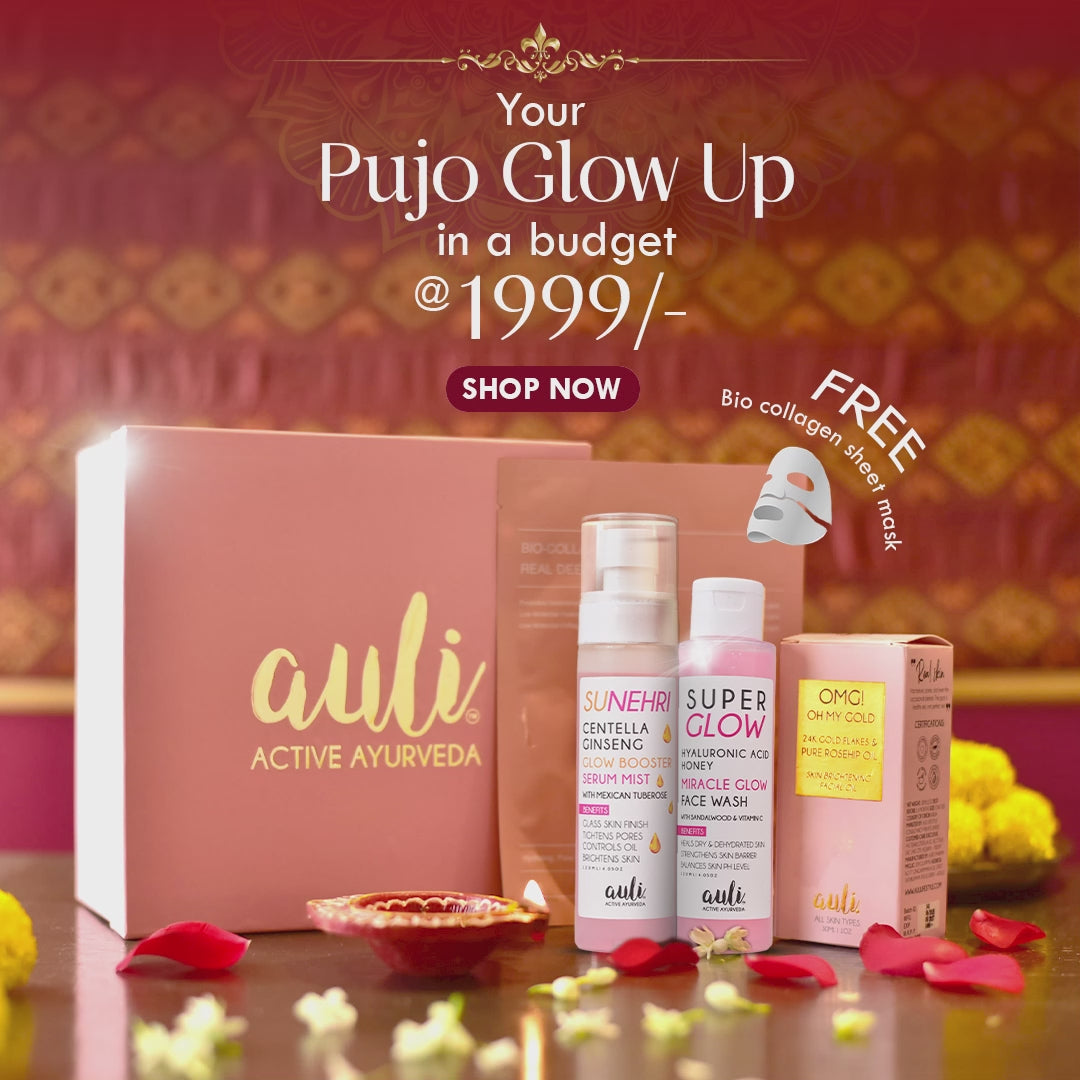 Festive 24k Golden Luxe Glow Combo
