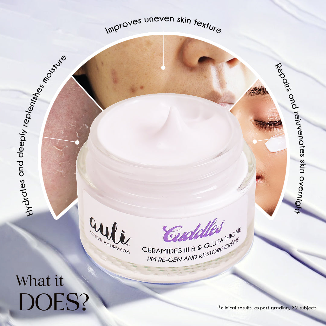 Night Cream with Ceramide IIIB & Glutathione CUDDLES Auli Lifestyle Night Cream with Ceramide IIIB & Glutathione CUDDLES Auli Lifestyle