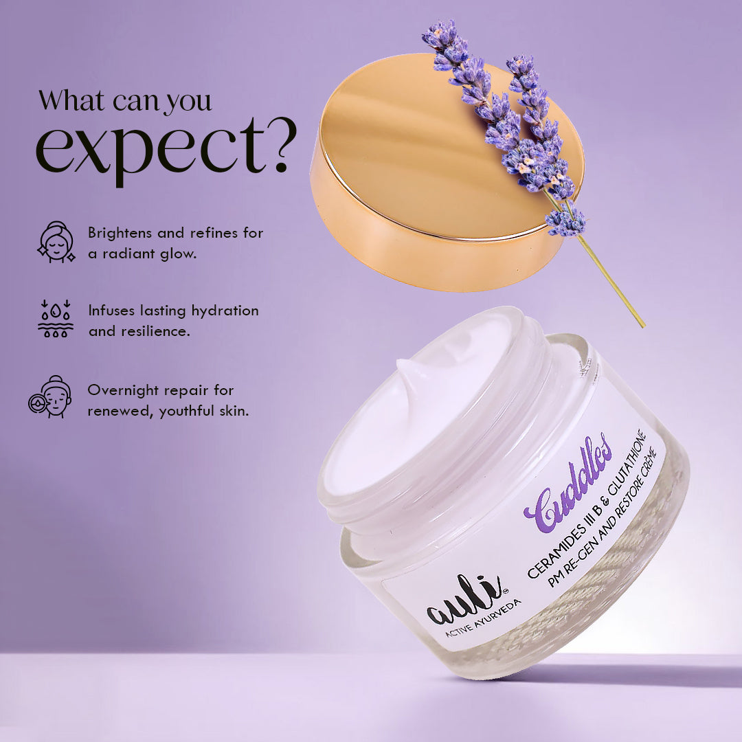 Night Cream with Ceramide IIIB &amp; Glutathione – CUDDLES