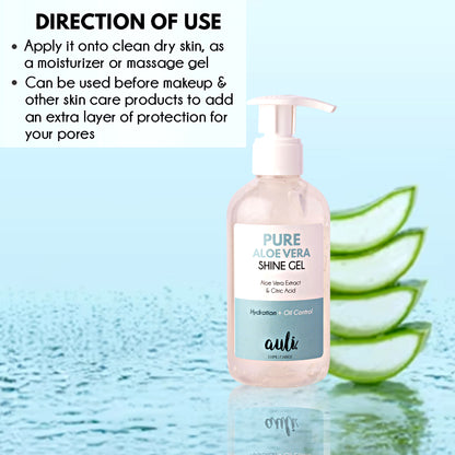 HYDRATING AND FIRMING PURE ALOE VERA GEL