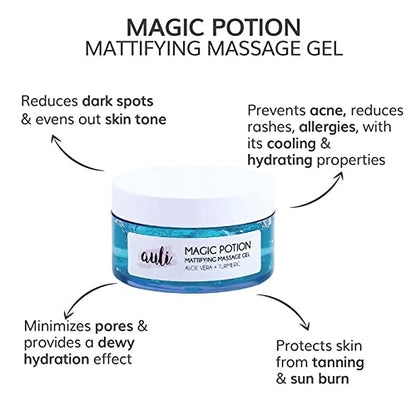 AULI MAGIC POTION - MATTIFYING MASSAGE GEL - 120GM
